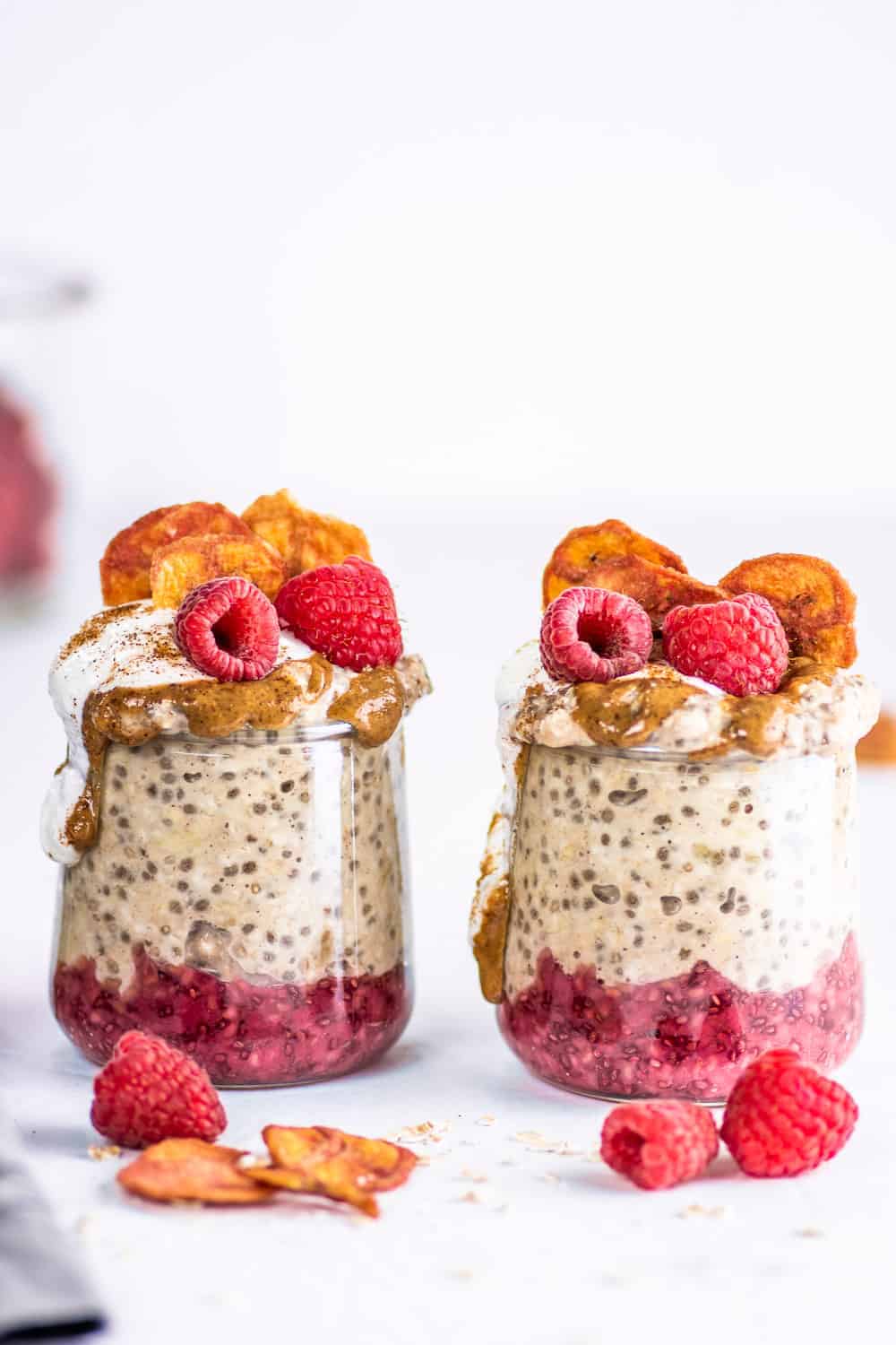 Easy Banana Overnight Oats with Chia Seeds (Vegan, Gluten-Free) | The ...