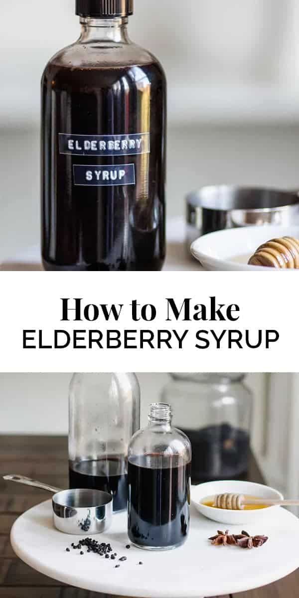 How to Make Elderberry Syrup | The Butter Half