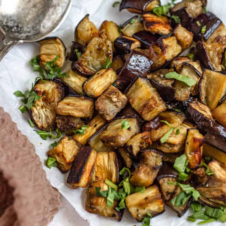 Oven Roasted Eggplant | The Butter Half