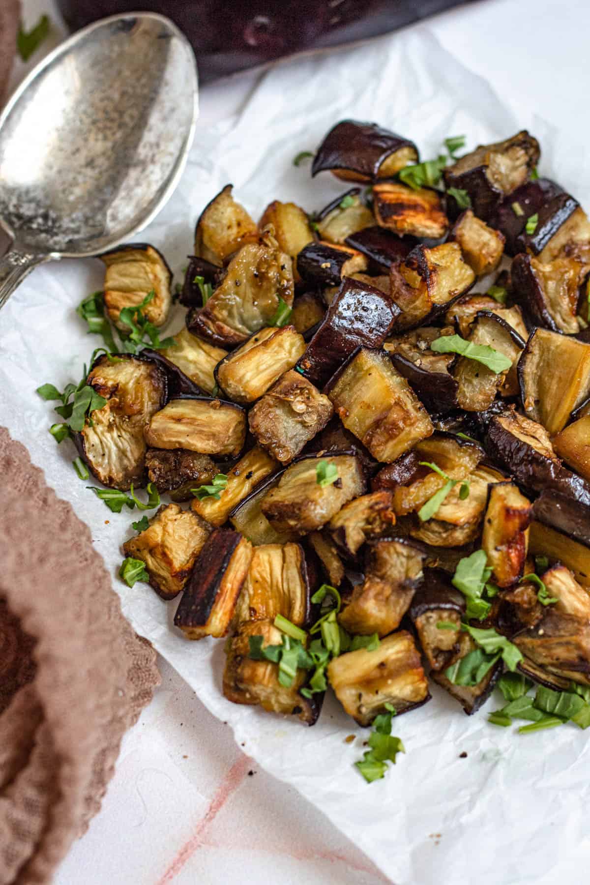 Oven Roasted Eggplant | The Butter Half